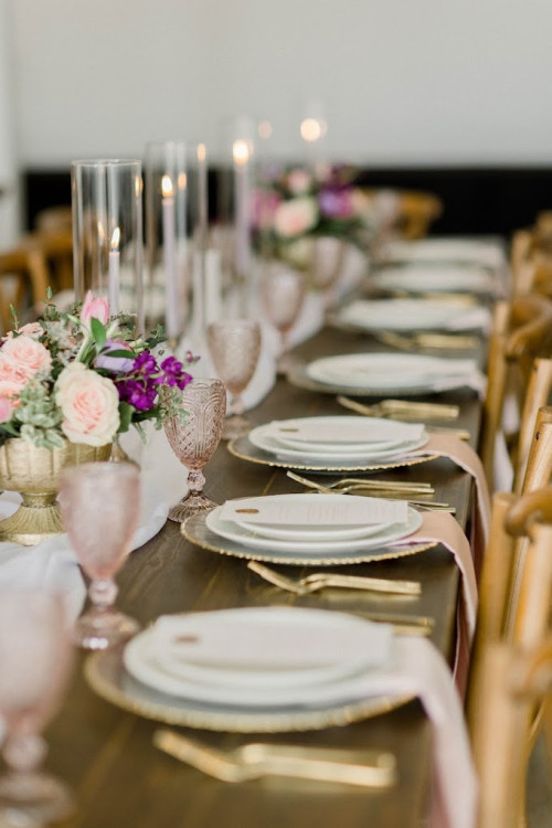 Table setting wedding