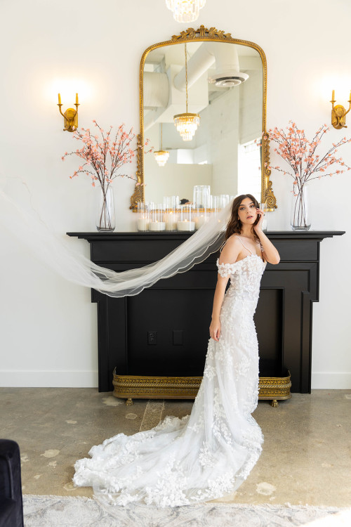 Bride inside 600 East Events